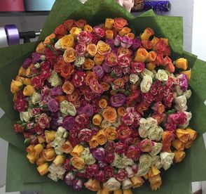 Спрей-розы | Доставка цветов от местных магазинов в Алматы